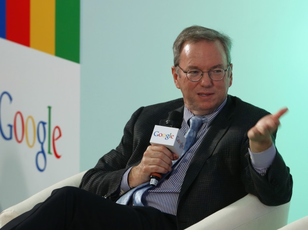 Google Chairman Schmidt Urges Europe to Give Innovators Free Rein