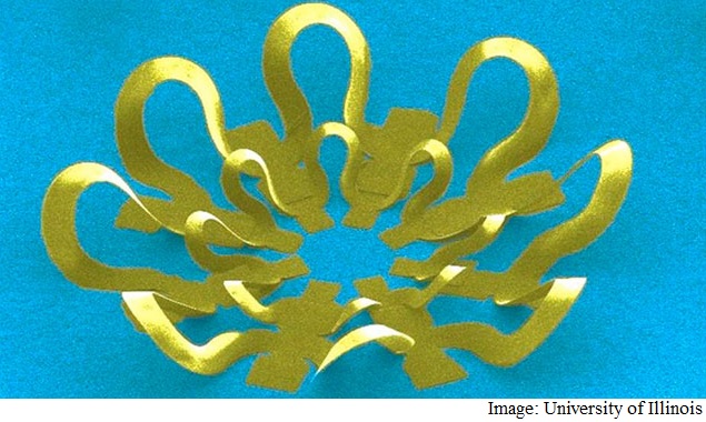 Researchers Develop 'Pop-Up' 3D Fabrication Technique