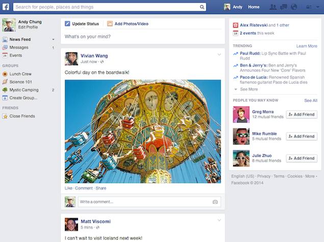 Facebook revamps News Feed with mobile-inspired redesign