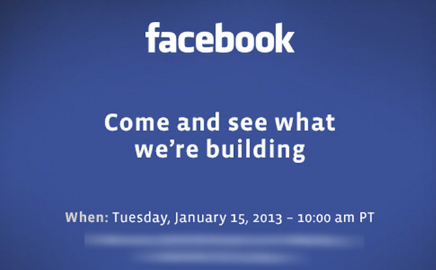 Facebook invites media to 'come and see what we're building'