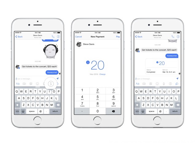 Facebook Messenger to Soon Let You Send Money to Friends