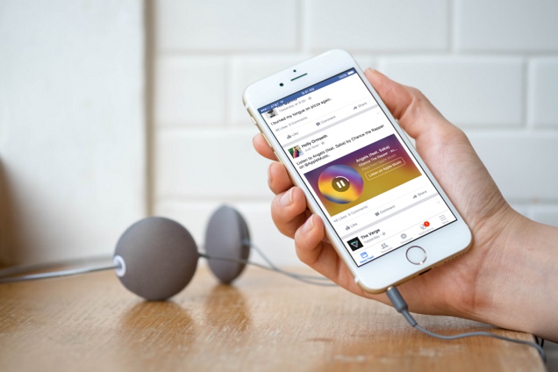 Facebook Music Stories Lets Users Share Spotify, Apple Music Clips