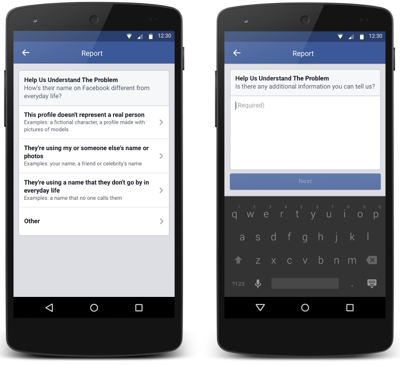 Facebook Testing Changes to Its Strict 'Real Name' Policy Enforcement