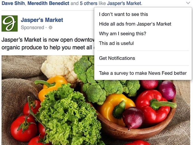 Facebook Starts Taking User Feedback on the Ads They Hide