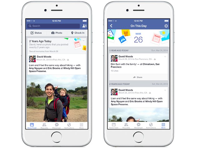 Facebook Unveils 'On This Day' Tool to Bring Back Memories