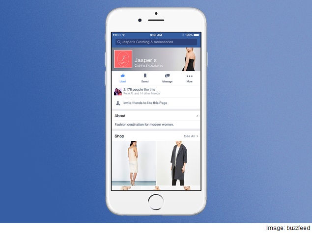 Facebook Starts Building Shopping Functionality Into Pages