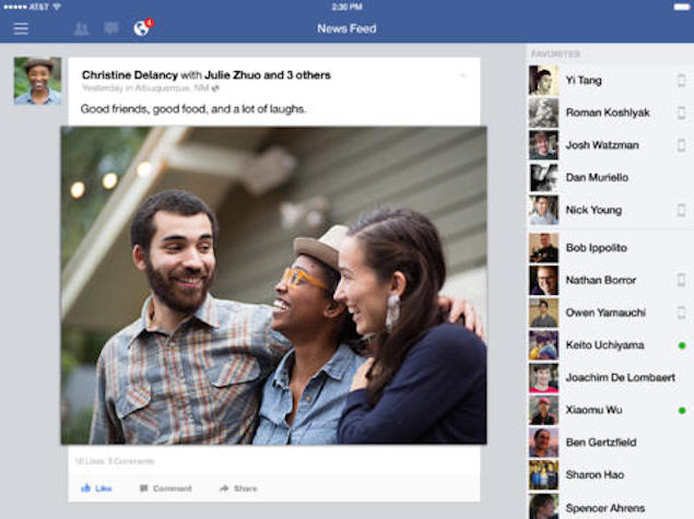 Facebook v8.0 app for iOS brings improved private photo sharing, and more