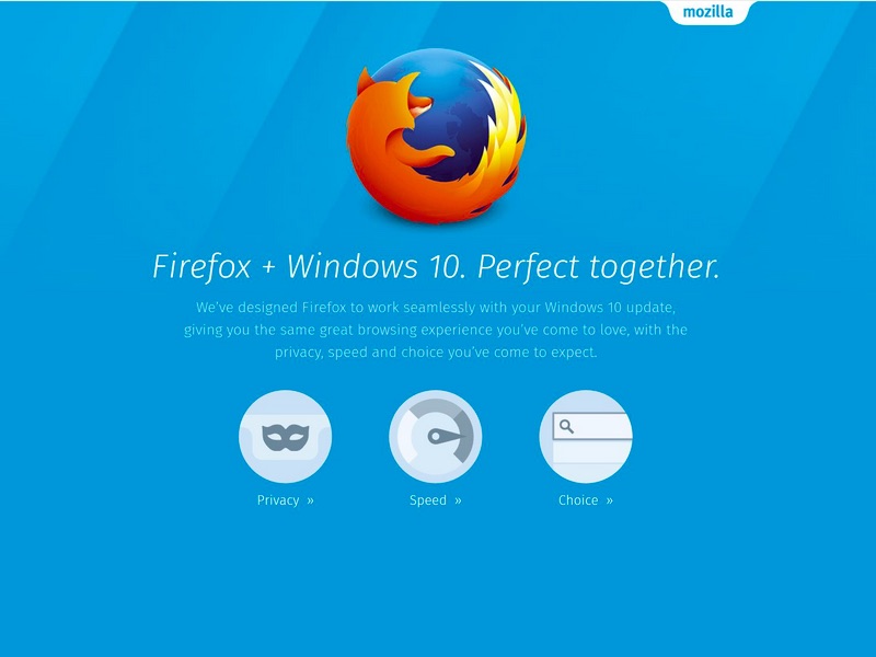 Firefox 40 Brings Support for Windows 10, New Features for Android