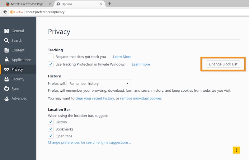 Firefox Update Brings 64-Bit Client for Windows, Stricter Tracking Protection