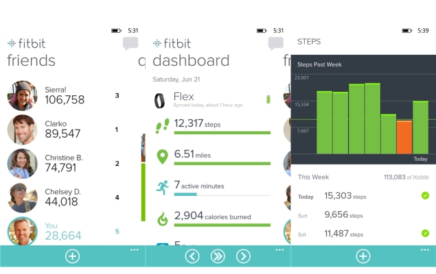 Fitbit Companion App for Windows Phone 8.1 Now Available for Download