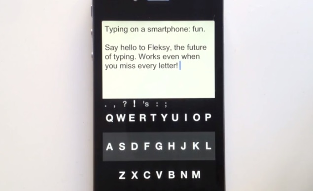 Fleksy brings support for alternative keyboards to iOS apps