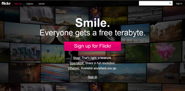 Yahoo revamps Flickr, offers 1TB storage for free