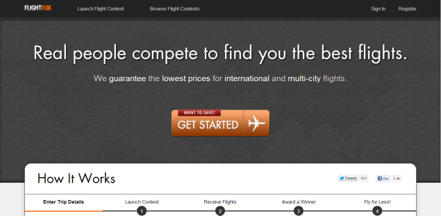 To provide lowest airfare, startup turns to crowdsourcing