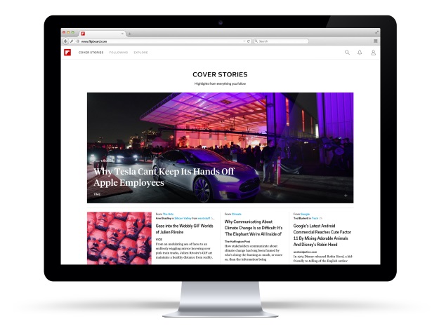 Flipboard Magazine App Gets a Web Version