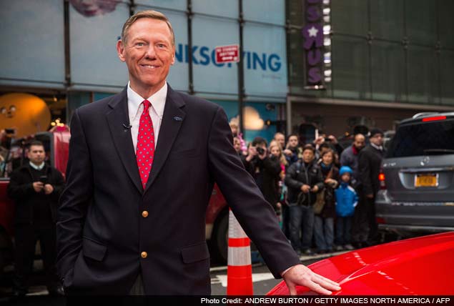 Microsoft CEO hopeful Mulally reiterates plan to stay at Ford till year-end