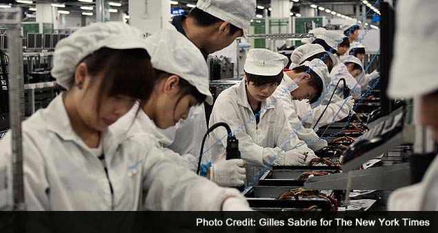 With the world watching, change begins at China's factories