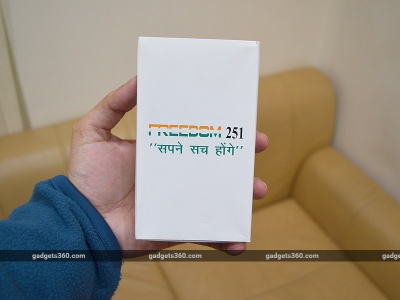 Freedom 251 in Pictures