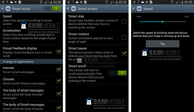 Samsung Galaxy S III may also get Smart Scroll, other Galaxy S IV features