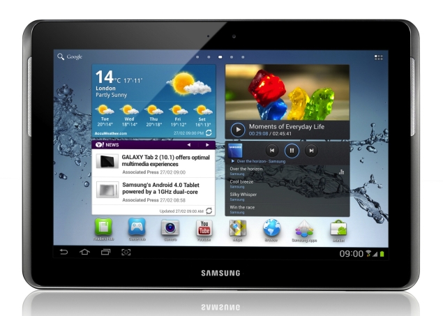 Samsung Galaxy Tab 2 10.1 available in India for Rs. 32,990
