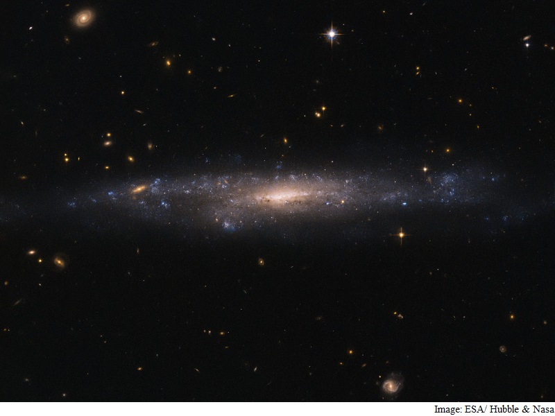 Nasa's Hubble Telescope Spots Rare Hidden Galaxy in Night Sky