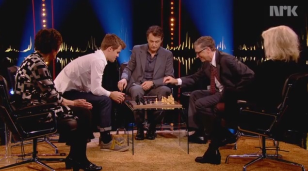 Gone in 80 seconds: When Bill Gates took on Magnus Carlsen in chess