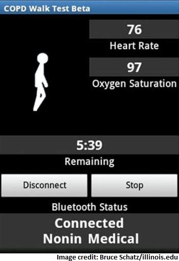 New App to Monitor Chronic Lung and Heart Diseases by Analysing Gait