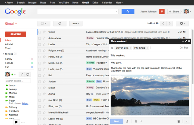 Google kicks off always encrypted Gmail service