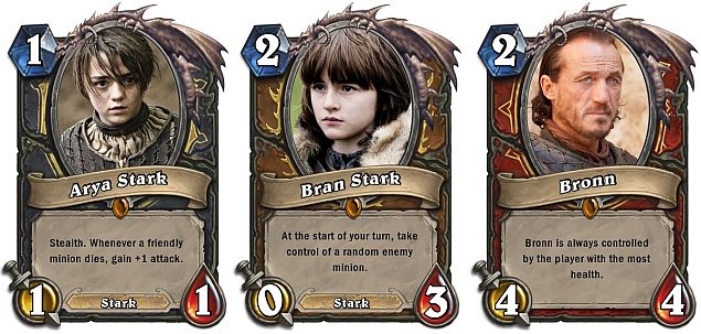 What if Game of Thrones Happened Inside Blizzard's Hearthstone?