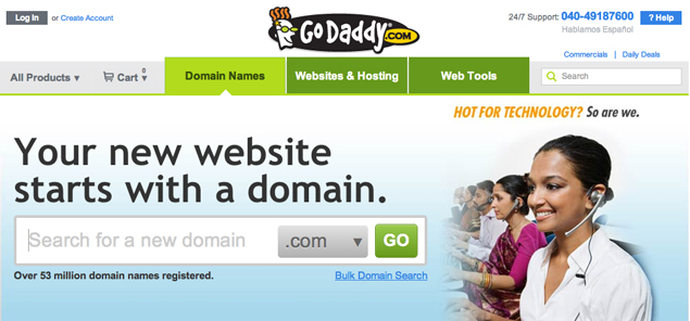 GoDaddy web outage takes out small-business sites