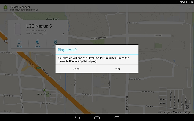 Now, Set a Call Back on Lost Smartphones With Android Device Manager