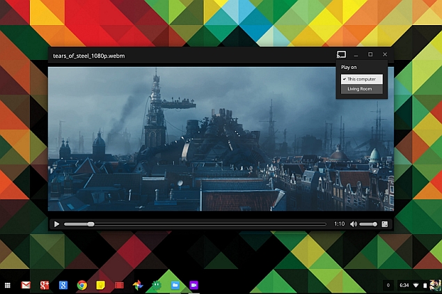 Chrome OS Users Can Now Stream Google Drive Videos via Chromecast