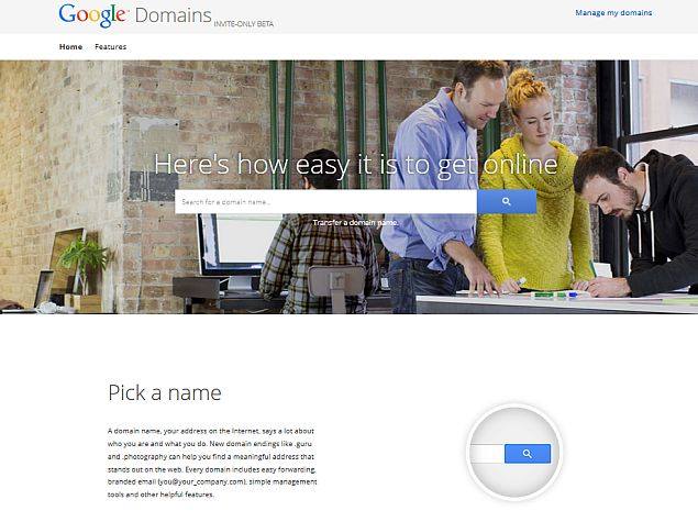 Google Gets Into the Domain Registration Business