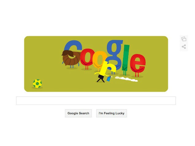 Google's Brazil vs Germany Doodle on Tuesday Showcases 'Vanishing Spray'