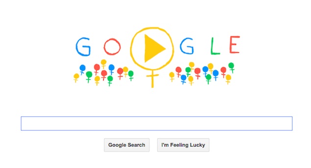 Google celebrates Women's Day 2014 with a video-based doodle