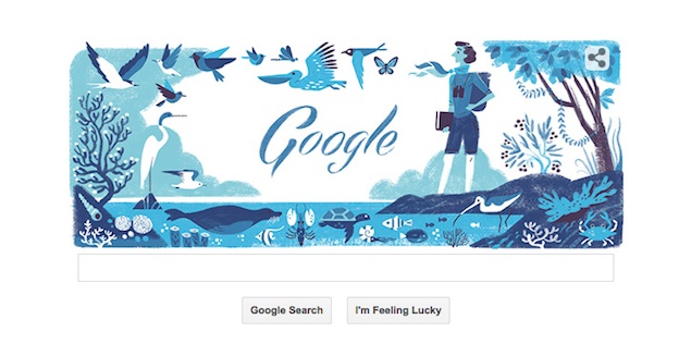 Google Doodles Rachel Louise Carson's 107th Birthday