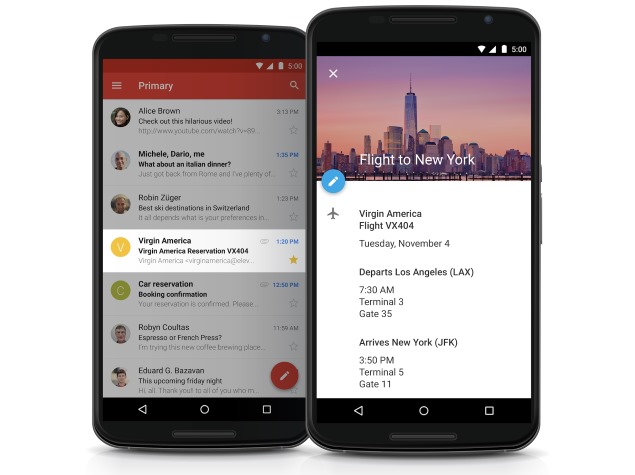 Google Unveils Revamped Gmail and Calendar Apps
