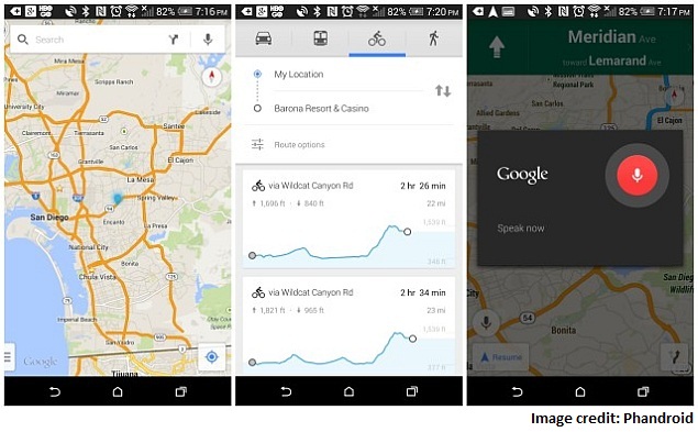 google maps active 2