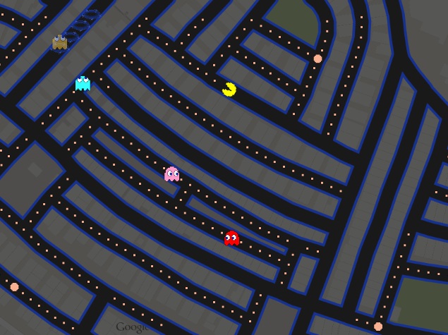 Google Maps Lets You Play Pac-Man on City Streets This April Fools' Day