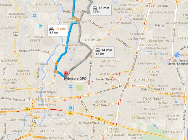 Google Maps Real-Time Traffic Information Comes to 12 More Indian Cities