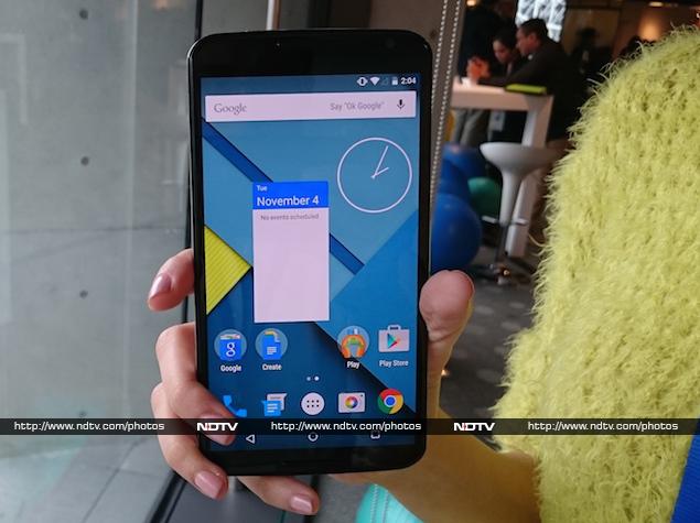 Google Nexus 6 India Price and Launch Details, Hands On