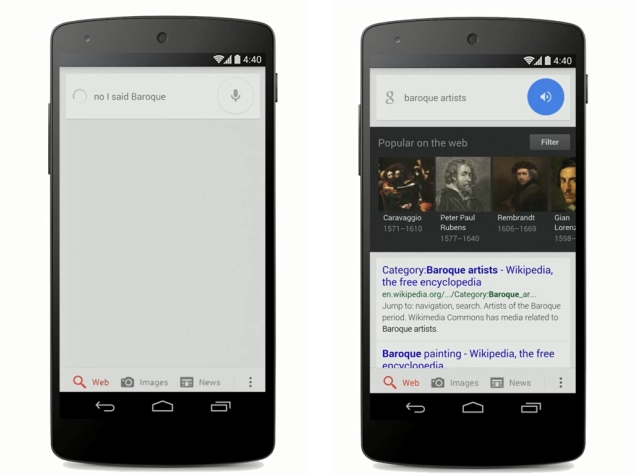 Google Now for Android and iOS Updated to Understand Corrected Commands