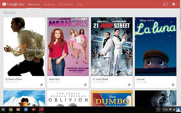 movie websites on chromebook