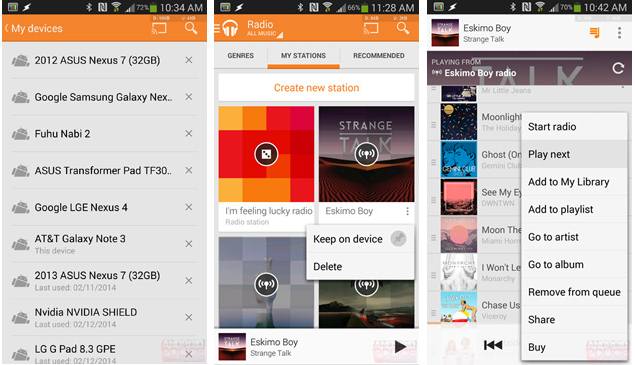 Google Play Music 5.4 update brings offline radio caching and more