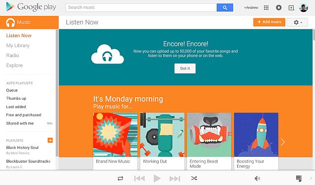 Google Play Music Storage Limit Bumped Up From 20,000 to 50,000 Songs