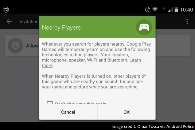 Google Play Services Updated; Nearby Players Feature Reportedly Rolling Out
