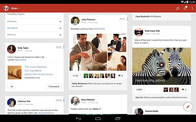 Google+ for Android Updated With Chromecast Stream Support and More
