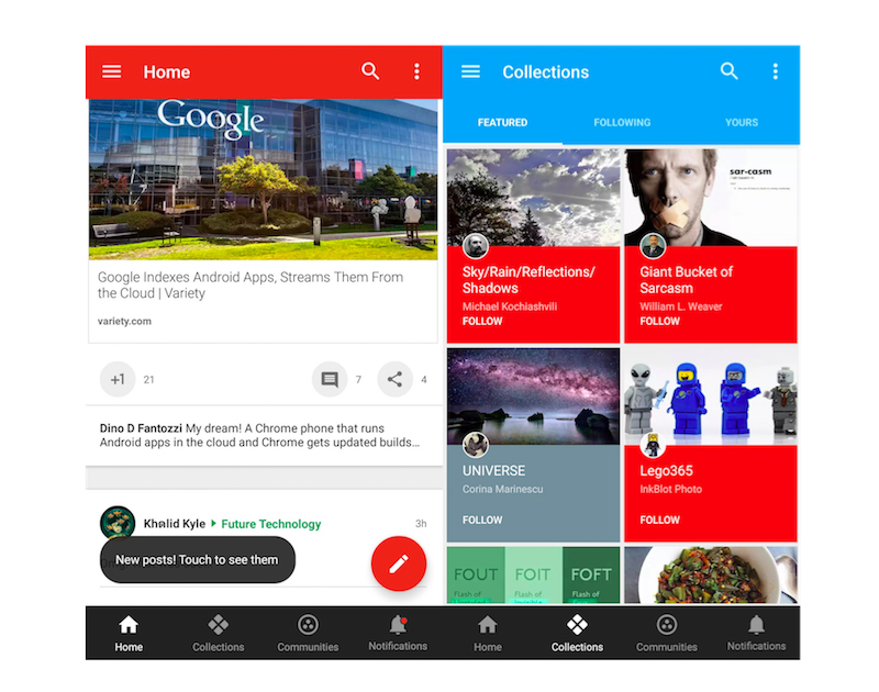 Google+ for Android Update Brings Revamped Interface and More
