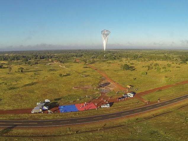 Google Project Loon Internet Beaming Service Hits Speeds of 22MBps