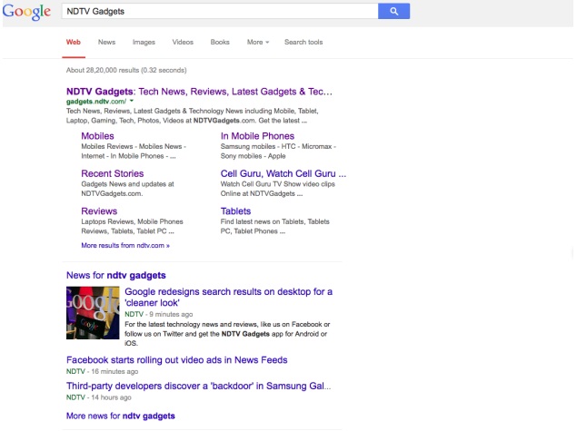 Google redesigns search results on desktop for a 'cleaner look'