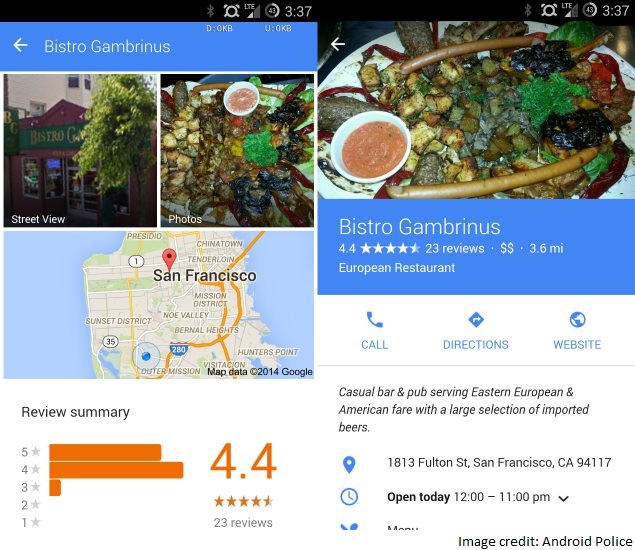 Google Testing Material Design Overhaul for Mobile Web Search: Report